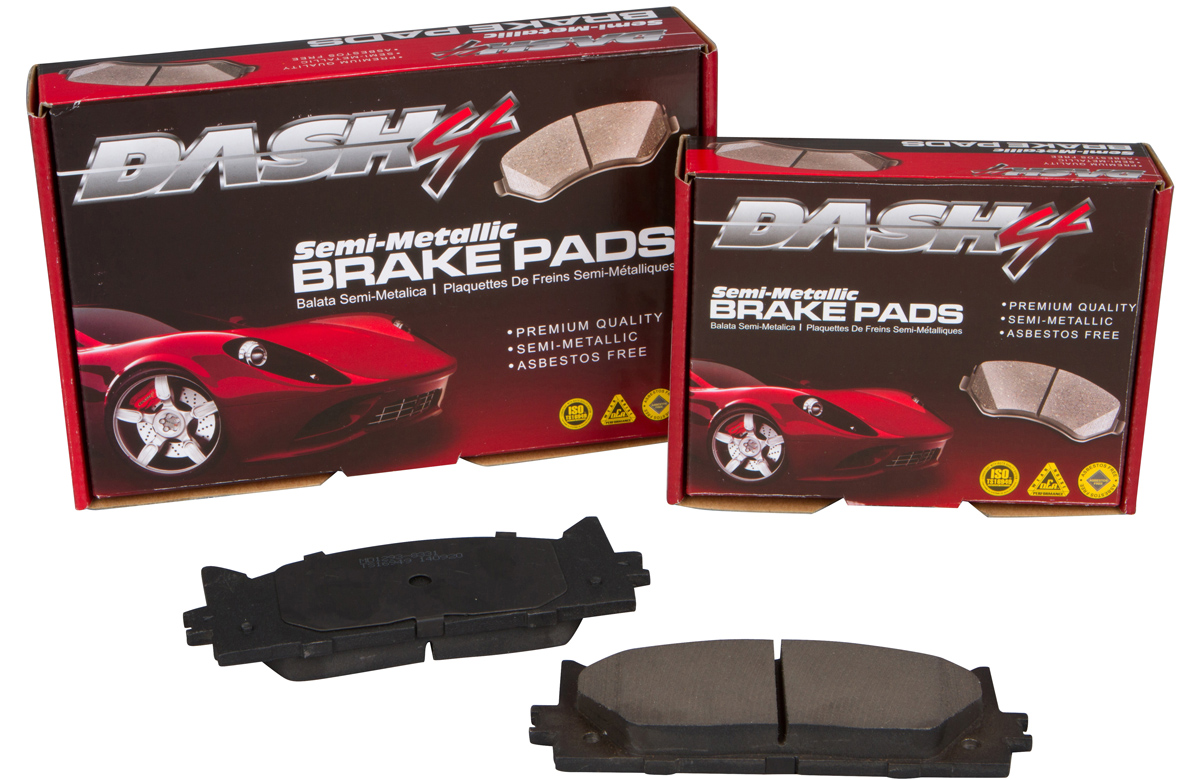 Metallic Optimizer Dash 4 MFD376 Premium Brake Pad 